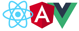 React · Vue · Angular